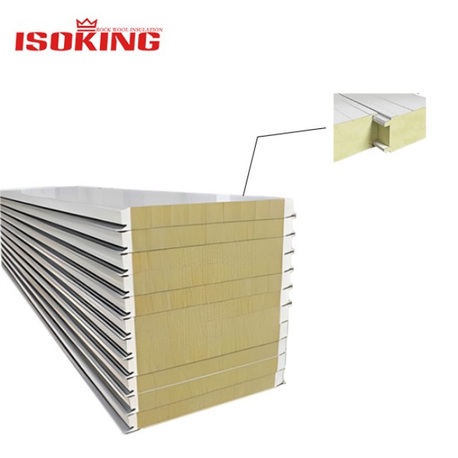 ISOKING™ 100mm High Density Sound Absorbing Mineral Wool Sandwich Panel