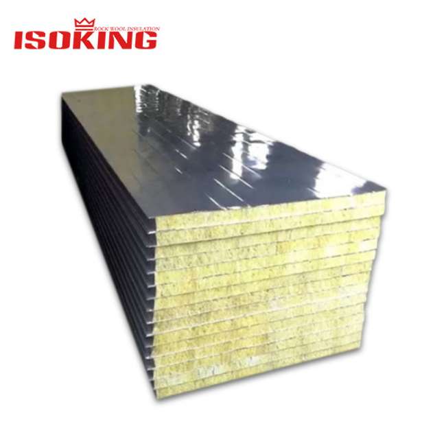 ISOKING™ Fireproof Food Workshop Stainless Steel Mineral Wool Panel