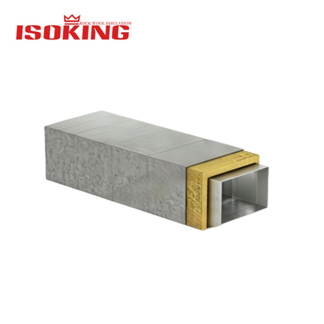 ISOKING™ Aluminum Foil Faced Mineral Wool Board for HVAC Duct Insulation in Data Centers