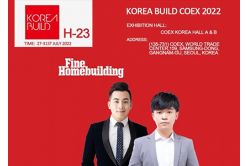 We IKING Group is attending the KOREA BUILD COEX 2022 now