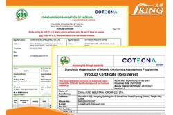 Nigeria Certifications of PC and COC have risen in price since 1st Aug