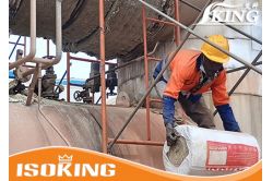 ISOKING brand mineral wool blanket shine brightly in the Burkina Faso project
