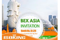 We will attent exhibition BEX ASIA in Singapore 4-6th September 2024