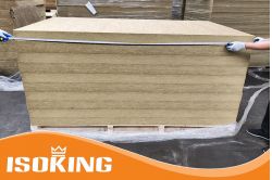 ISOKING Rock Wool Rigid Insulation Panels to Japan, highly praised by sandwich panel manufacturers
